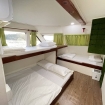 Master cabin on the main deck