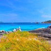 View of the Andaman Sea from the Similan Islands