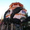 Giant scorpion statue at Wat Phra That Wai Dao, Mae Sai