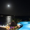 Tonsai Bay at night from Phi Phi Cliff Beach Resort