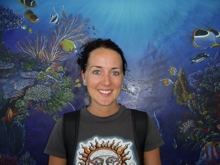 Heidi Cassell during her PADI Open Water Diver Course in Phuket, Thailand