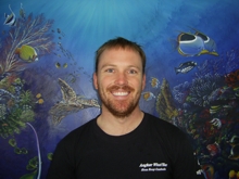 Joshua Archer during his PADI specialty courses in Phuket, Thailand
