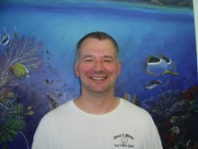 Scott Anderson   during his PADI Advanced Open Water Diver Course in Phuket, Thailand