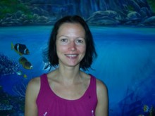Claudia Peter during her PADI Open Water Diver Course in Phuket, Thailand
