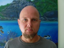 Martti Peltonen during his PADI Open Water Diver Course in Phuket, Thailand