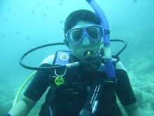 PADI Open Water Diver Ishan Parikh in Phuket, Thailand