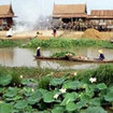 Village life in Ayuthaya, Thailand