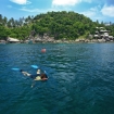 Snorkelling is great here