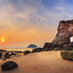 Coastal scenery from Krabi, Thailand