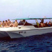 A day trip boat takes divers out to the sites of the Similan Islands