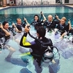 PADI instruction to Discover Scuba Diving participants in the pool in Phuket