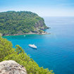 The coastline of Koh Rok island, Thailand