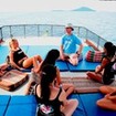 A PADI scuba dive briefing in the Andaman Sea