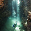 There are many tunnels and caves for divers to explore in Burma