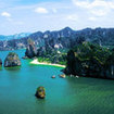 Aerial view of Railay in Krabi Province