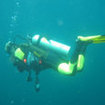 Confused diver on the PADI Rescue Diver course in Thailand