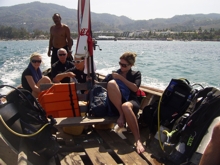 Laura Woods enjoying her PADI Discover Scuba Diving in Phuket, Thailand