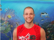 Francis Labonte  during his PADI Open Water Diver Course in Phuket, Thailand