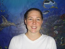 Jennifer Vardeman  during her PADI Open Water Diver Course in Phuket, Thailand