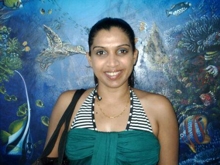 Nisha Martin during her PADI Advanced Open Water Diver Course in Phuket, Thailand