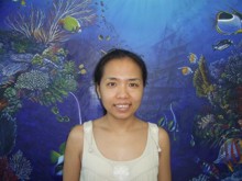 Cui Lu  during her PADI Open Water Diver Course in Phuket, Thailand