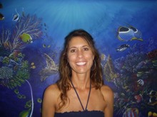 Dawn Stayberg during her PADI Open Water Diver Course in Phuket, Thailand