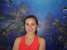 Lindsay Pino during her PADI Open Water Diver Course in Phuket, Thailand