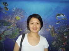 Beryl Tan during her PADI Open Water Diver Course in Phuket, Thailand