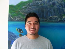 Adzim Halim during his PADI Scuba Diver Course in Phuket, Thailand