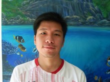 Margo Franco during his PADI Open Water Diver Course in Phuket, Thailand