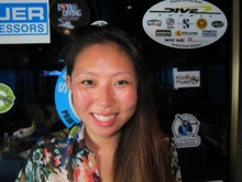 Nancy Song during her PADI Open Water Diver Course in Phuket, Thailand