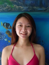 Jophelia Khor during her PADI Open Water Diver Course in Phuket, Thailand