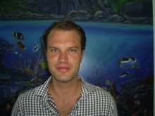 Jochem Verheul at the Dive The World Centre in Patong Beach, Phuket