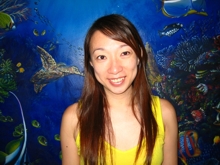 Ong Nadia Che Hee during her PADI Discover Scuba Diving in Phuket, Thailand
