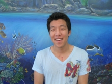 Jamie Kim during his PADI Discover Scuba Diving in Phuket, Thailand